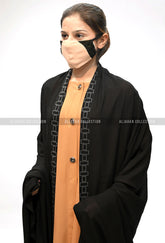 Chaddar with Stone Work – Elegant Chain Design by Aljahan D-1084