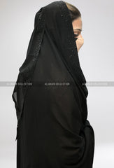 Chaddar with Stone Work – Elegant Circle Design by Aljahan D-1086