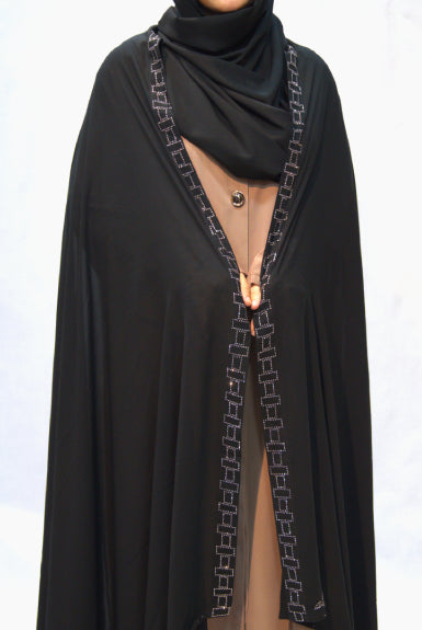 Black Stones Work Chaddar