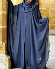Chiffon Upper Abaya