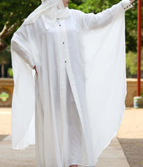 Chiffon Upper Abaya