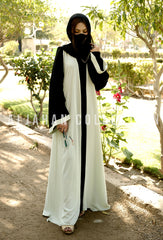 Georgette Front Open Abaya