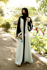 Georgette Front Open Abaya
