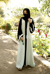 Georgette Front Open Abaya