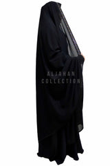 Effortless Black Stones Self Chaddar – Aljahan D-2039