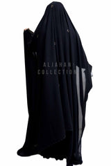 Effortless Black Stones Self Chaddar – Aljahan D-2040