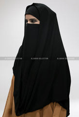 Misri Niqab Black Colour
