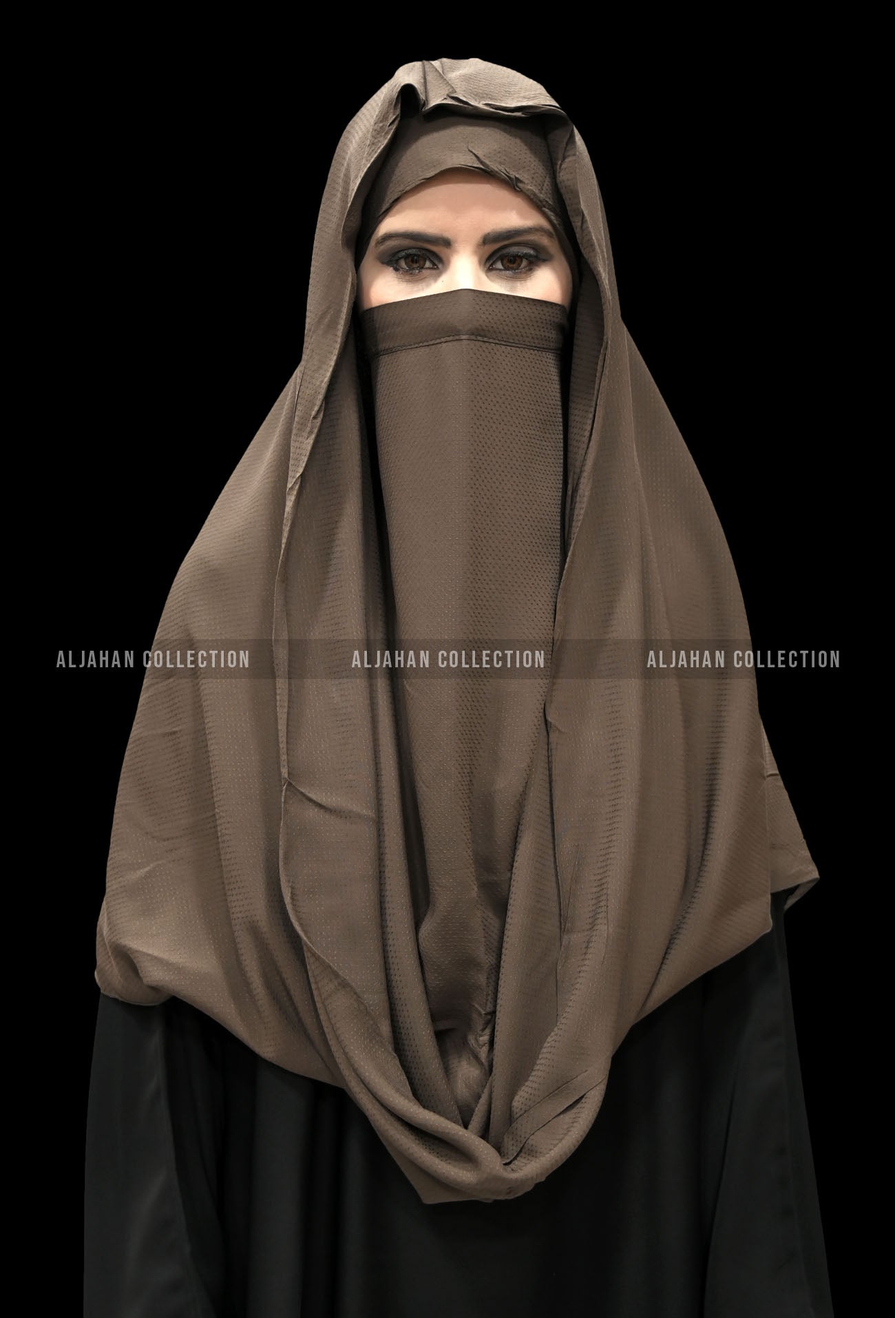 Misri Niqab Brown Colour