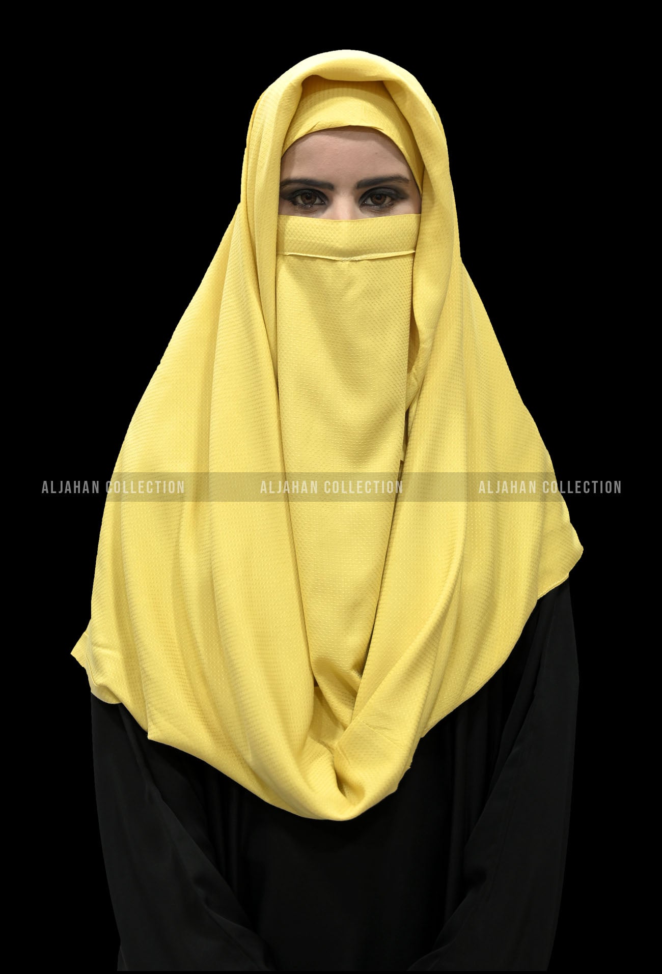 Misri Niqab Yellow Colour