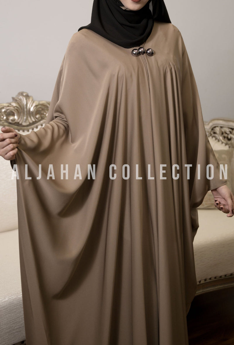 Three Button Arabic Abaya
