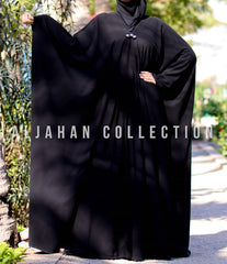 Three Button Arabic Abaya