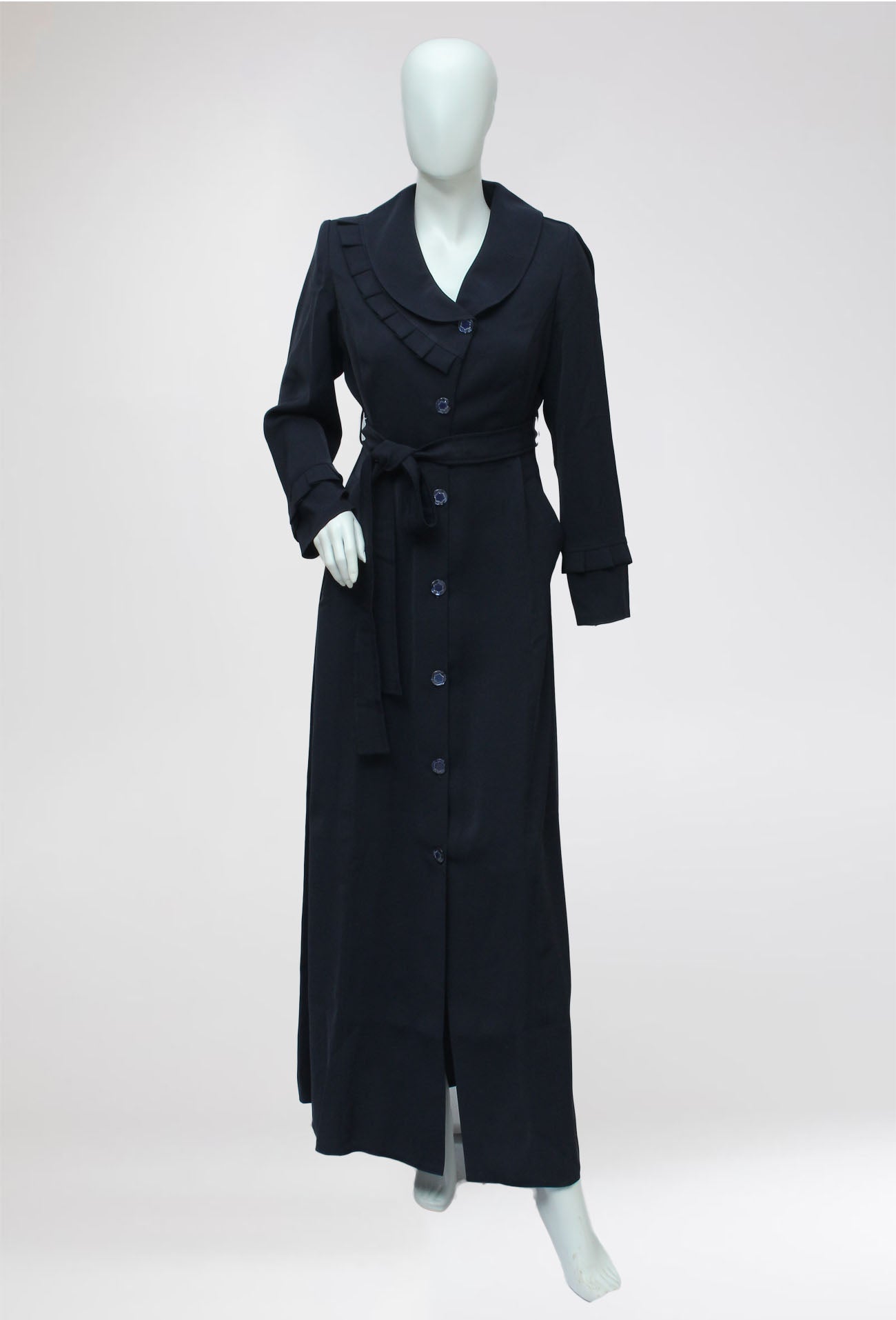 Turkish Long Coat - British Queen Collar