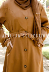 Turkish Long Coat Light Brown