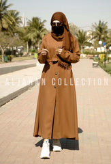 Turkish Long Coat Light Brown