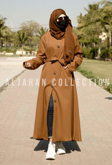 Turkish Long Coat Light Brown