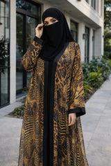 Swiss Cherry Printed Fabric - Golden Safari