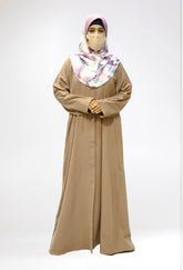 Wool Pitch Coat Abaya