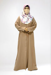 Wool Pitch Coat Abaya