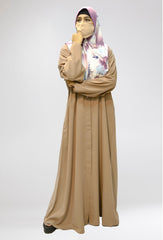 Wool Pitch Coat Abaya