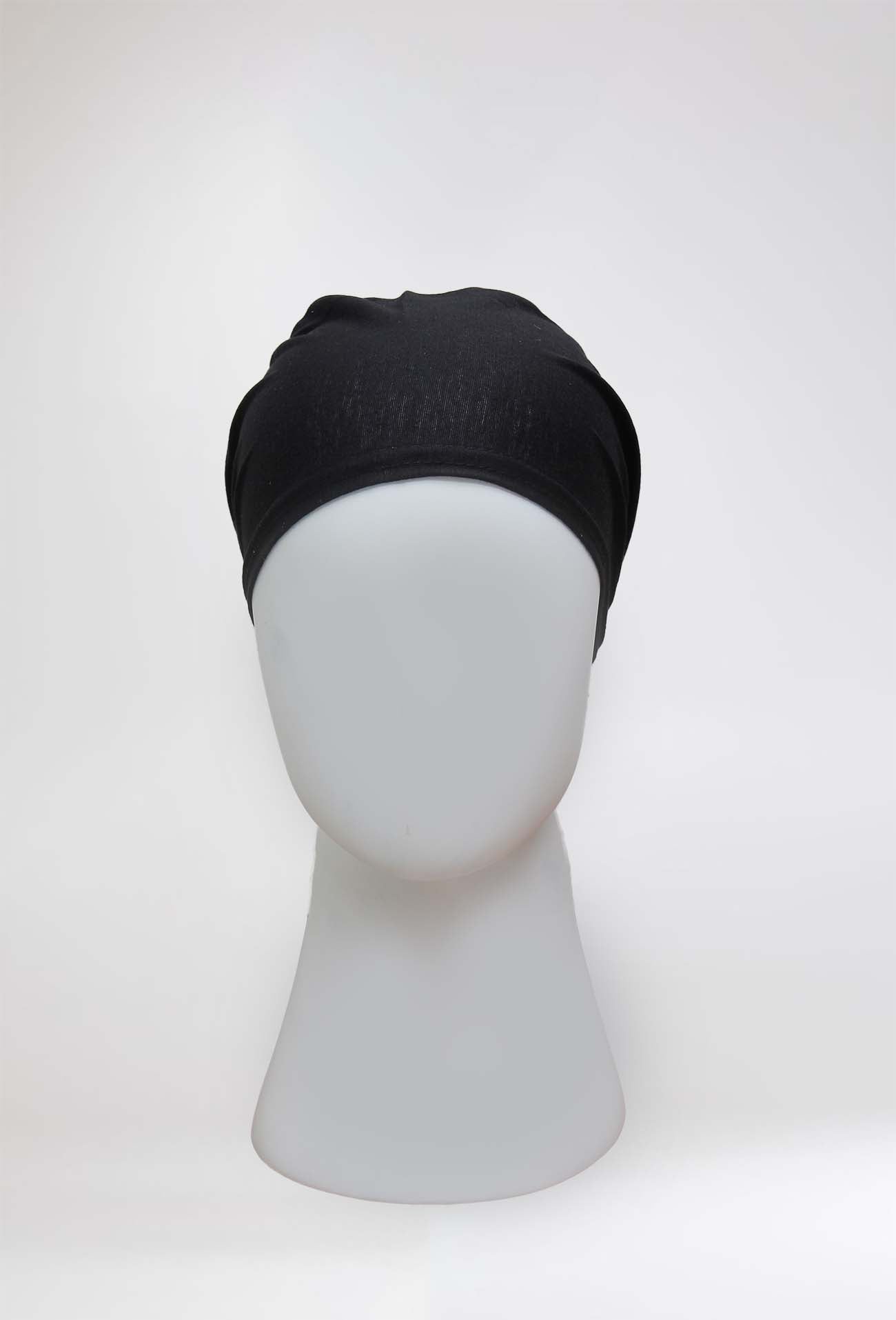 Black Plain Cap