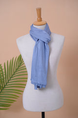Elegant Plain Jersey Scarf – Stretchable & Breathable